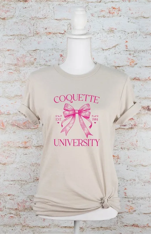 Plus Coquette University Est 1984 Graphic Tee