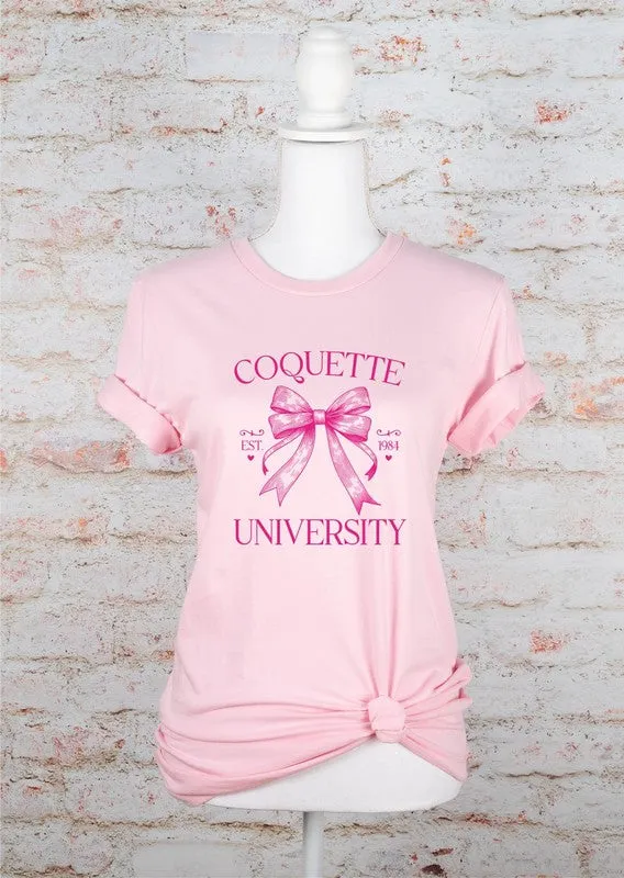 Plus Coquette University Est 1984 Graphic Tee