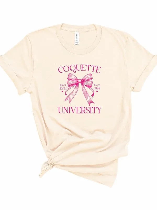 Plus Coquette University Est 1984 Graphic Tee