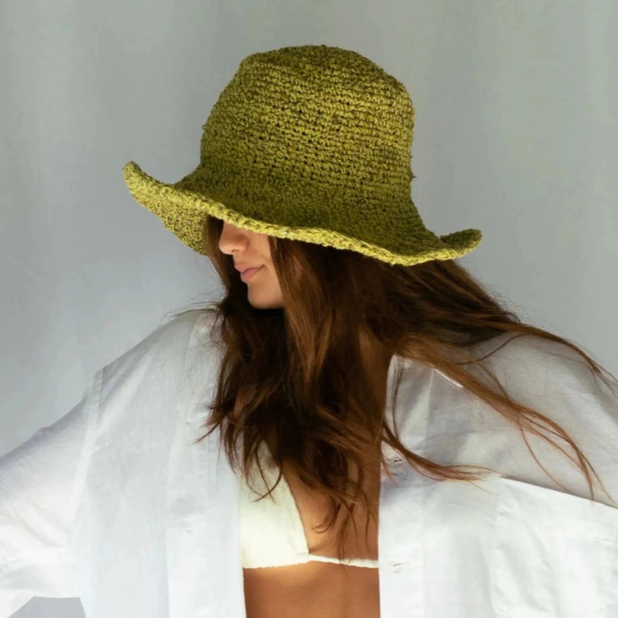 Polly Short Brim Hat - Zest
