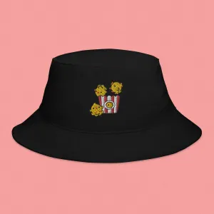 Popcorn Chicken Embroidered Bucket Hat