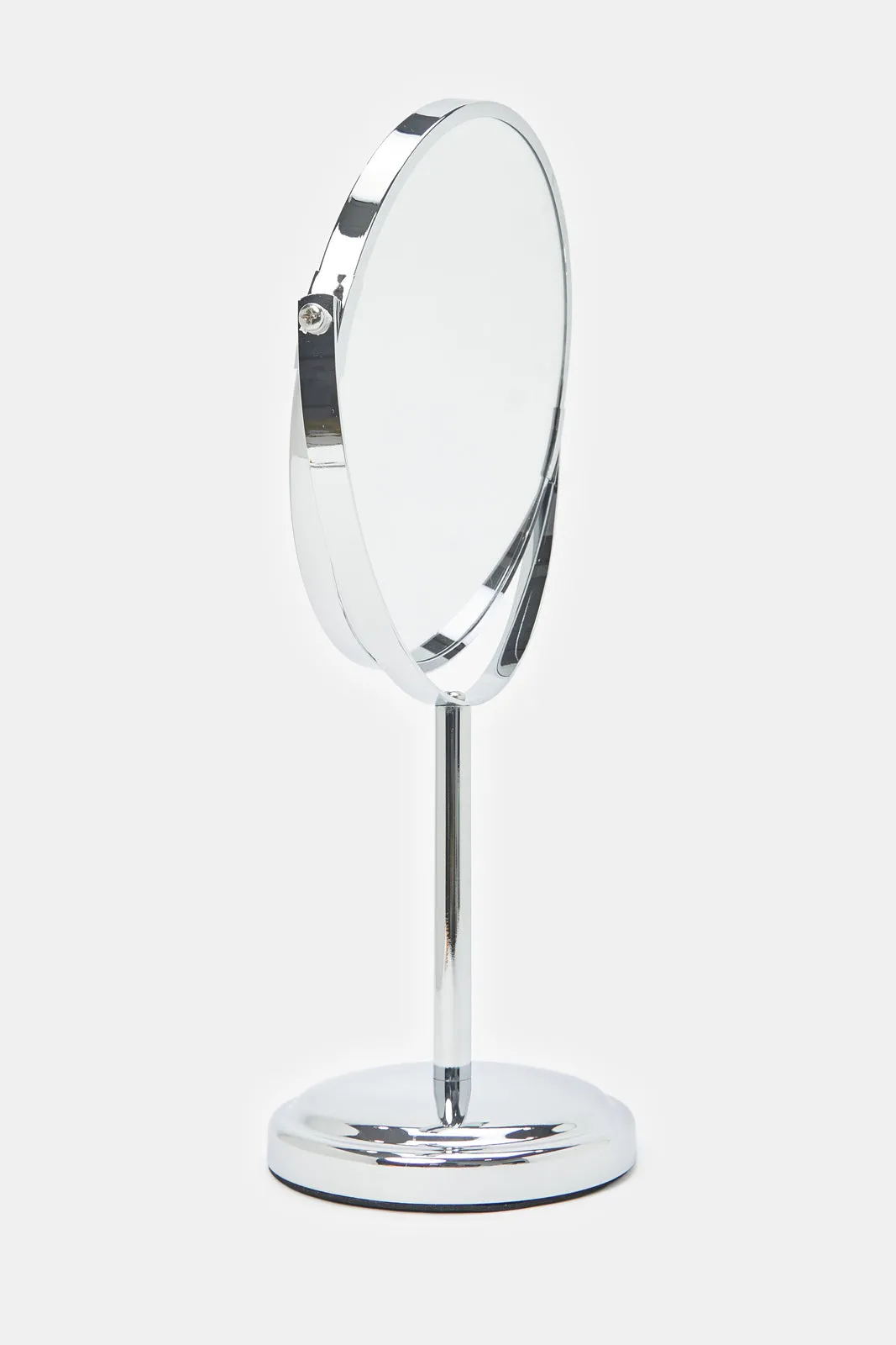 Silver Double Side Table Mirror