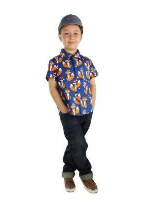 So Foxy! Boy's Snap Top #BTF-603