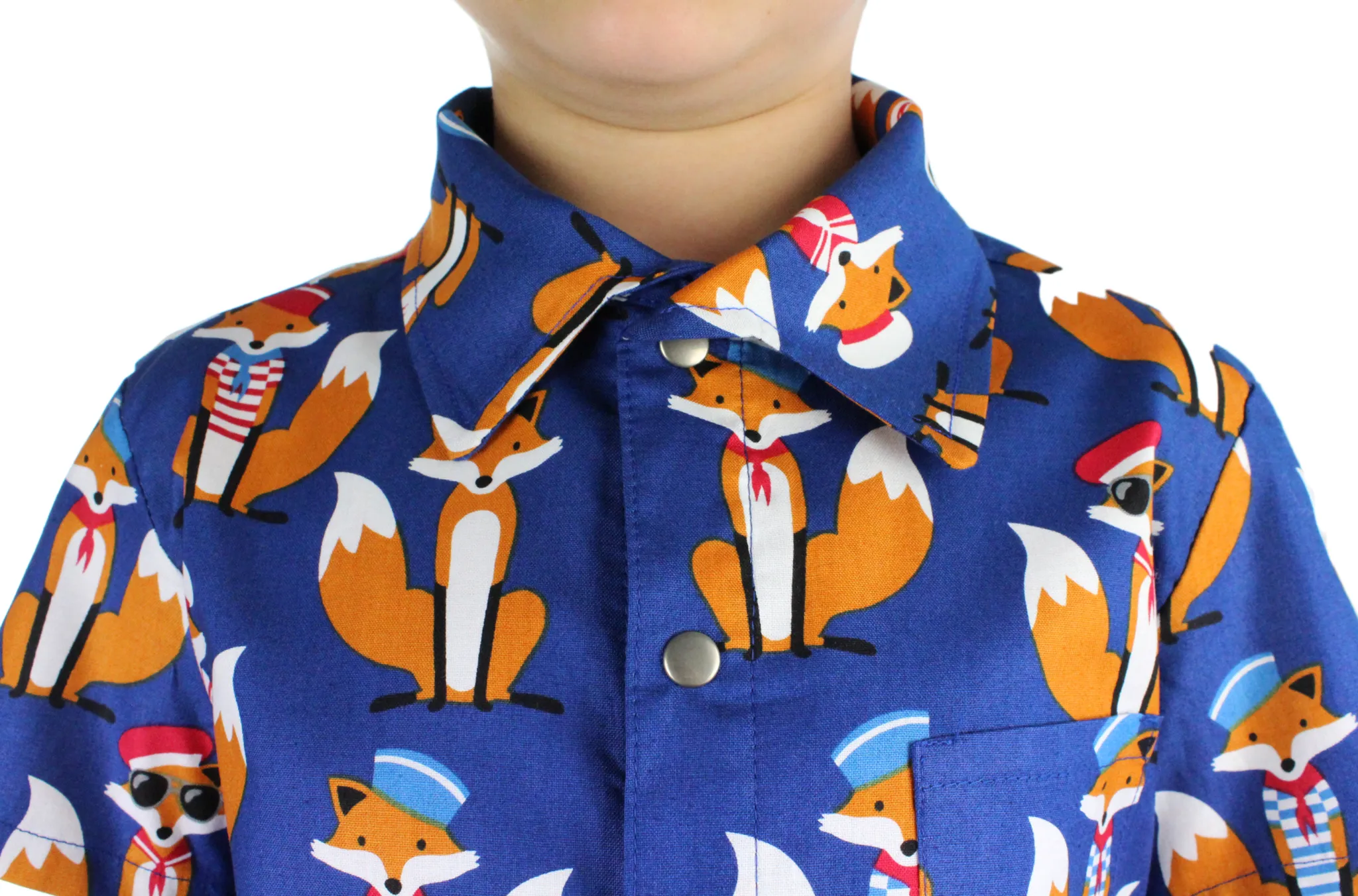 So Foxy! Boy's Snap Top #BTF-603