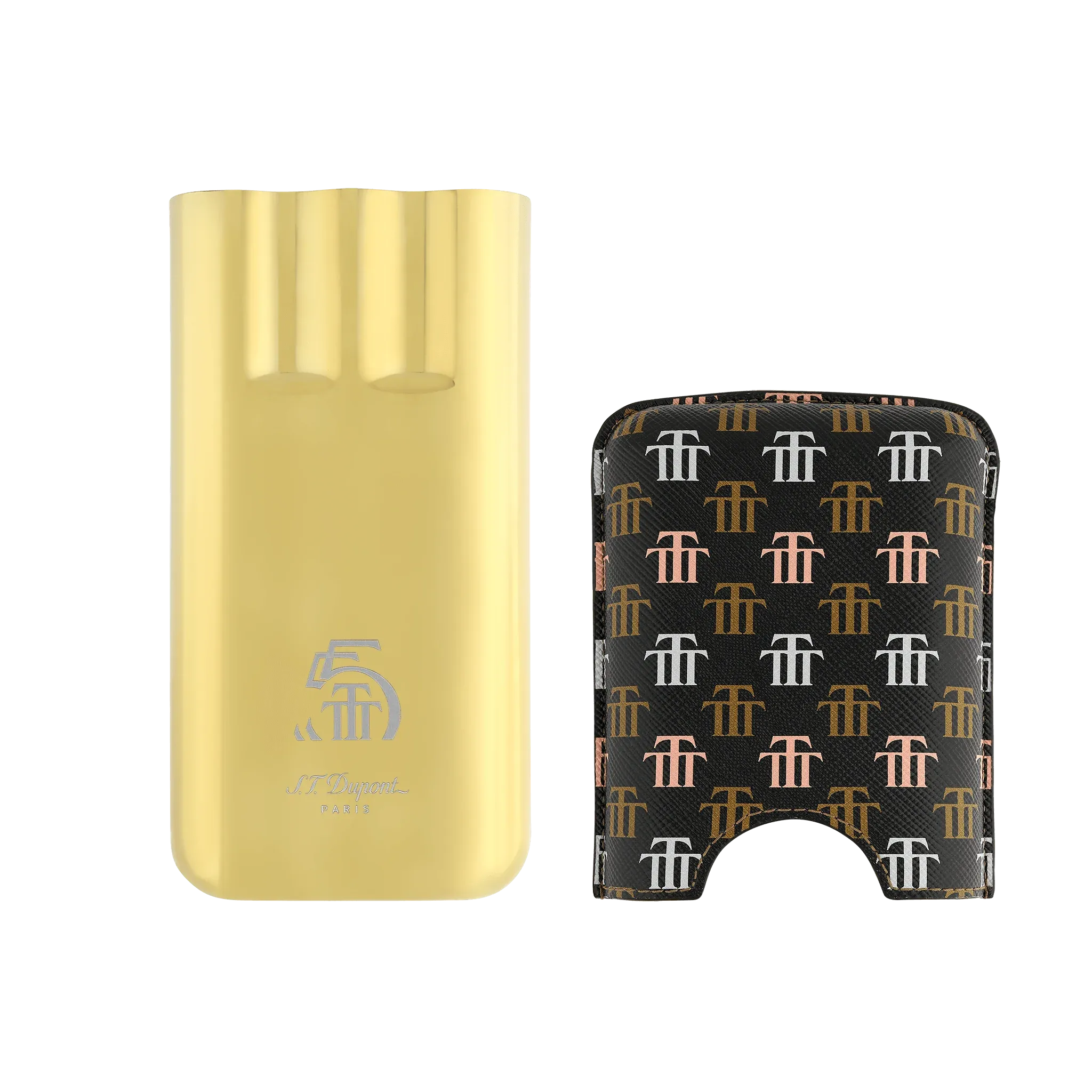 S.T. Dupont Trinidad Triple Cigar Case