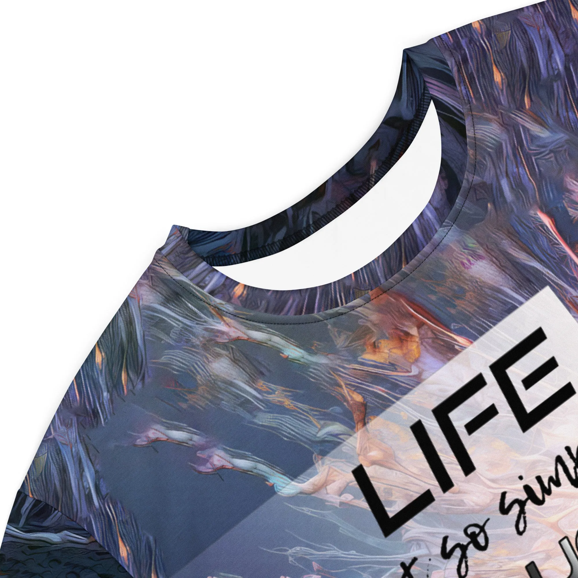 T-Shirt Dress Life is not so Simple
