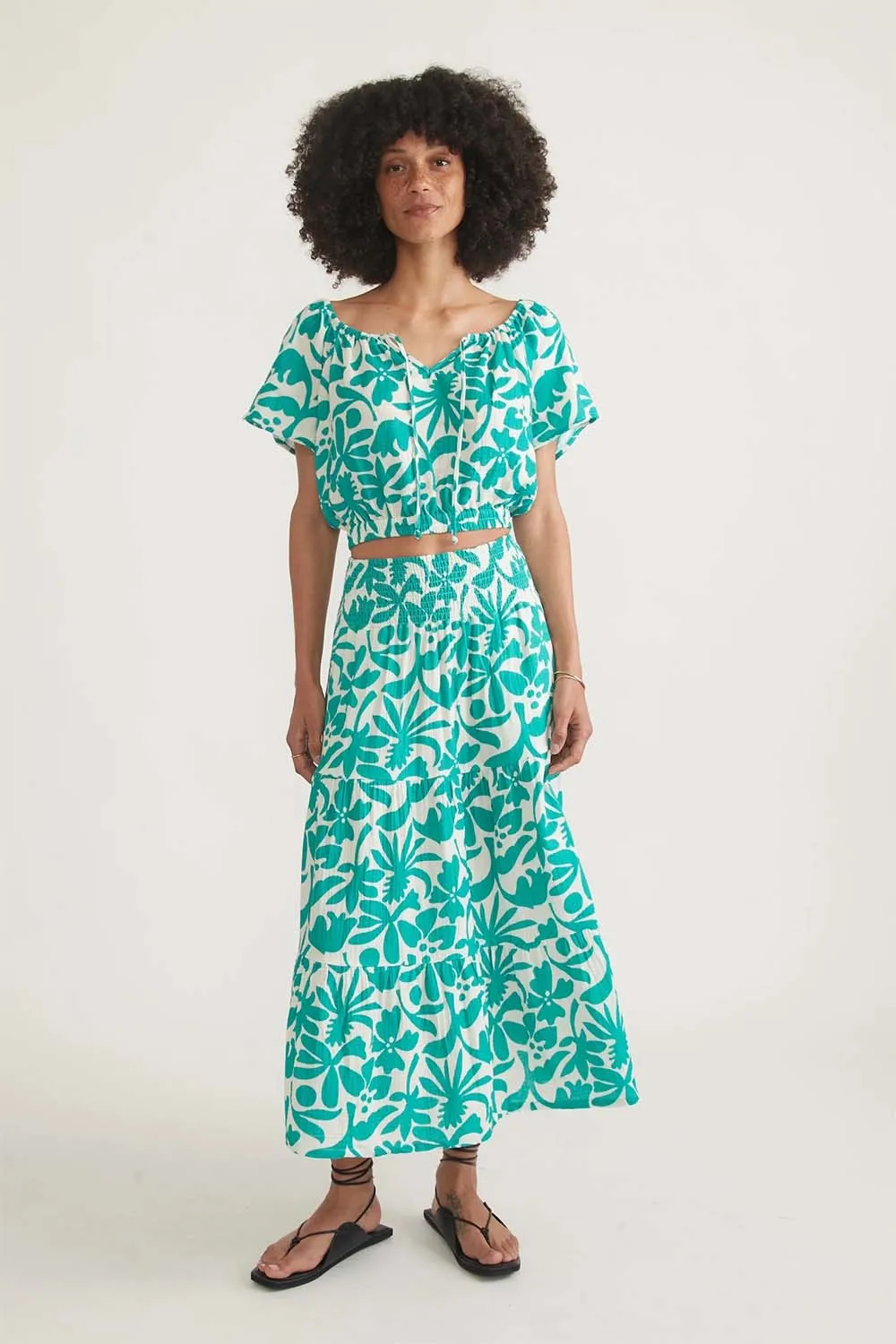 TIANA CROP BLOUSE