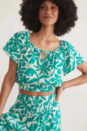 TIANA CROP BLOUSE