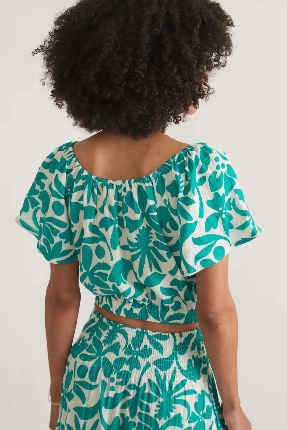 TIANA CROP BLOUSE