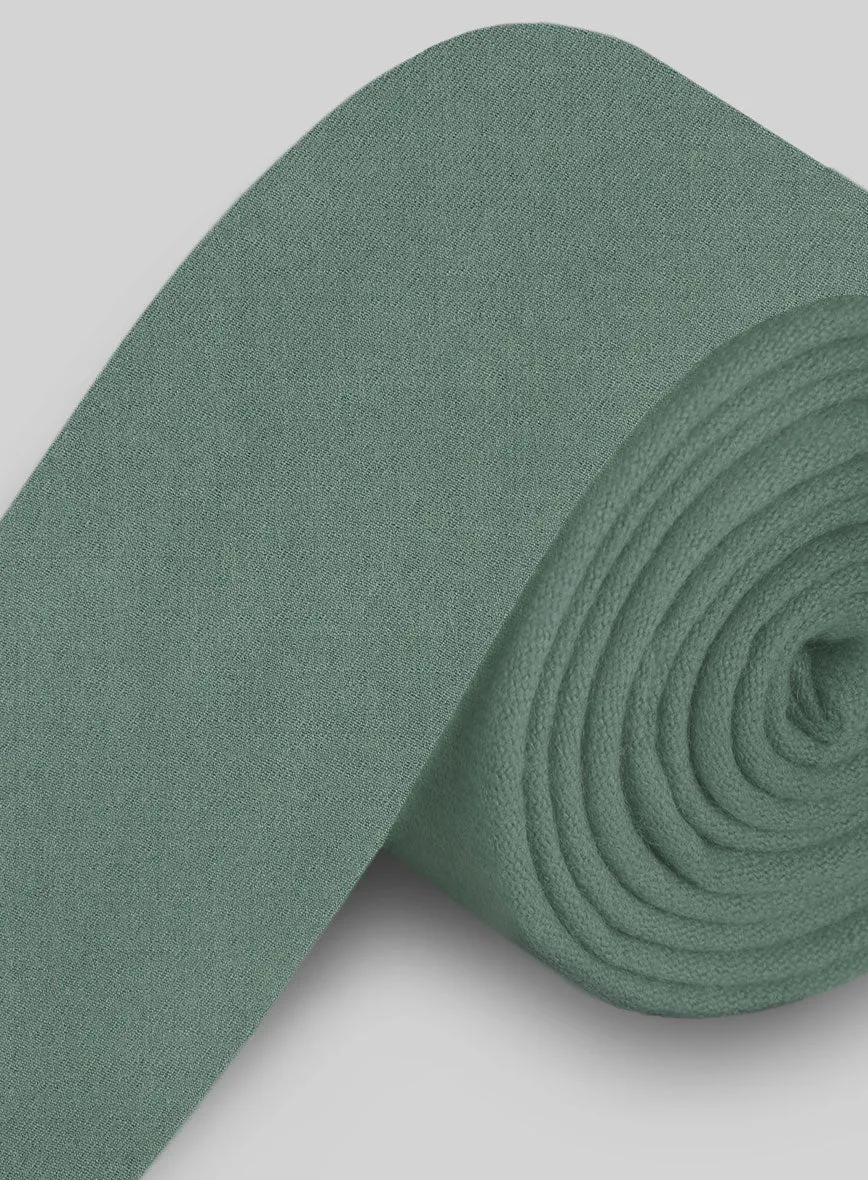 Tweed Tie - Naples Muted Green