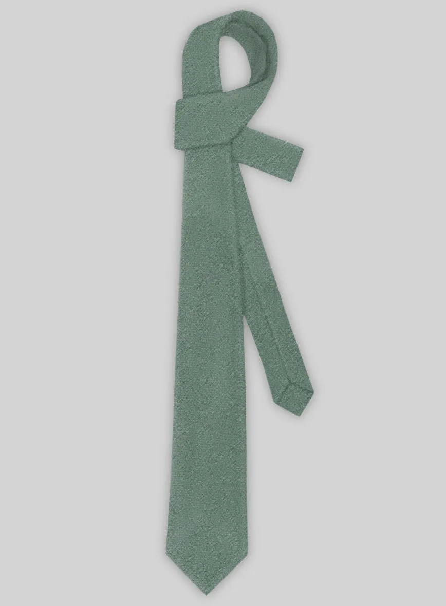 Tweed Tie - Naples Muted Green