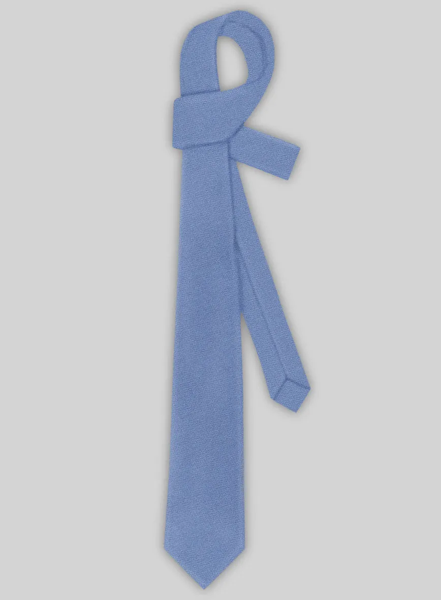 Tweed Tie - Naples Retro Blue